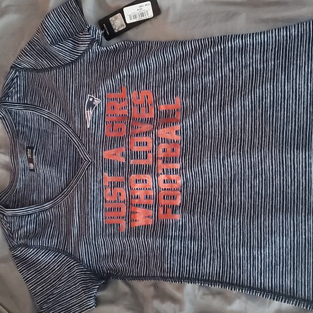 Nike New England Patriots Just a Girl who Loves Football shirt